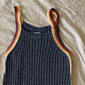 American eagle sweater tank top